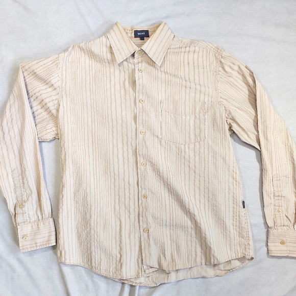 Mexx Mens Button Down Casual Long Sleeve Shirt, Size Large - Picture 1 of 8
